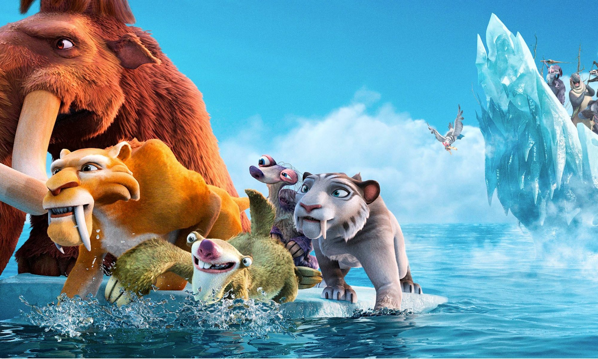 saber tooth tiger ice age movie