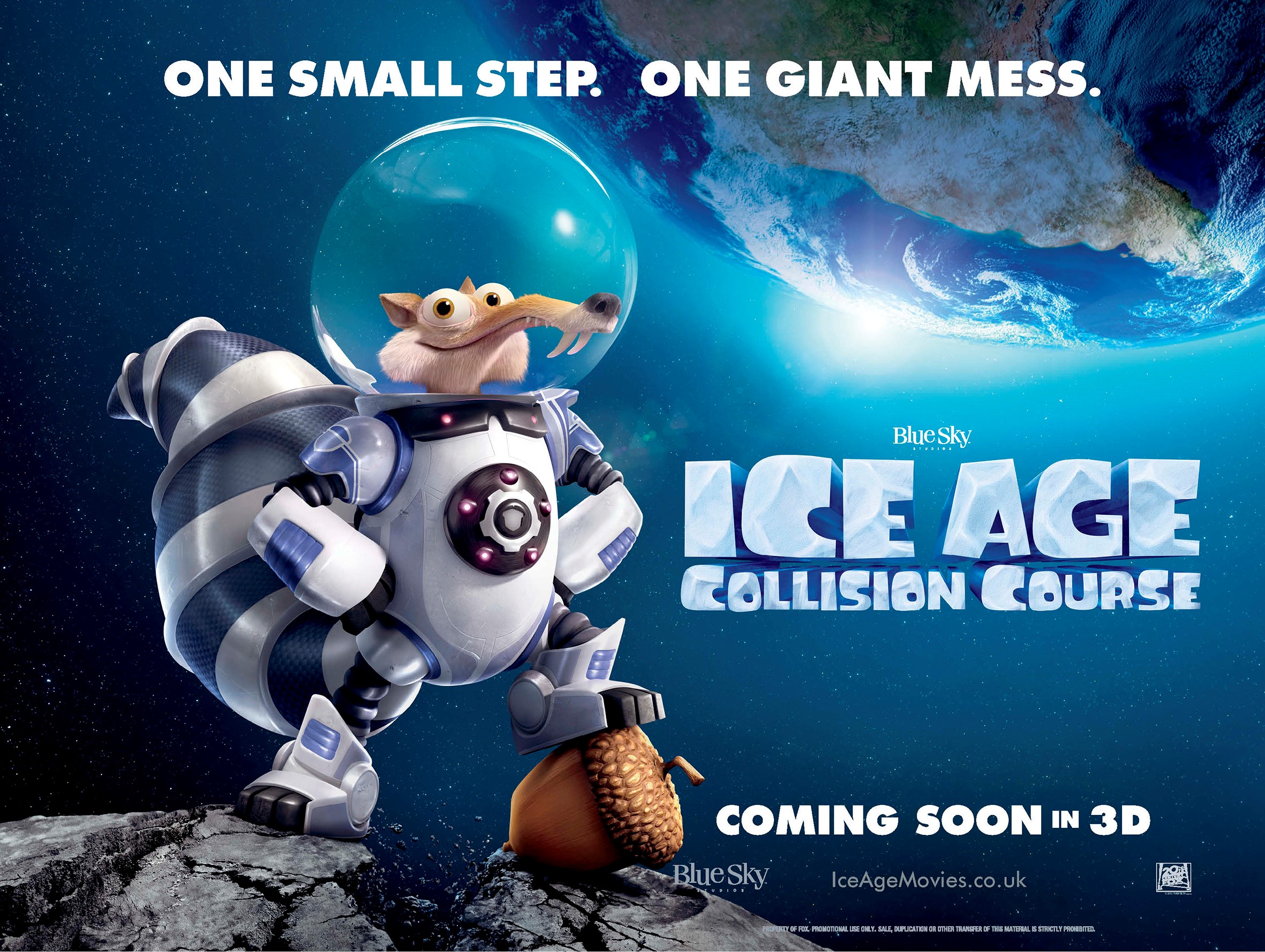 Ice Age Collision Course Poster